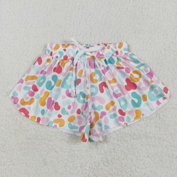 RTS toddler clothes matching clothing leopard print kids summer clothing