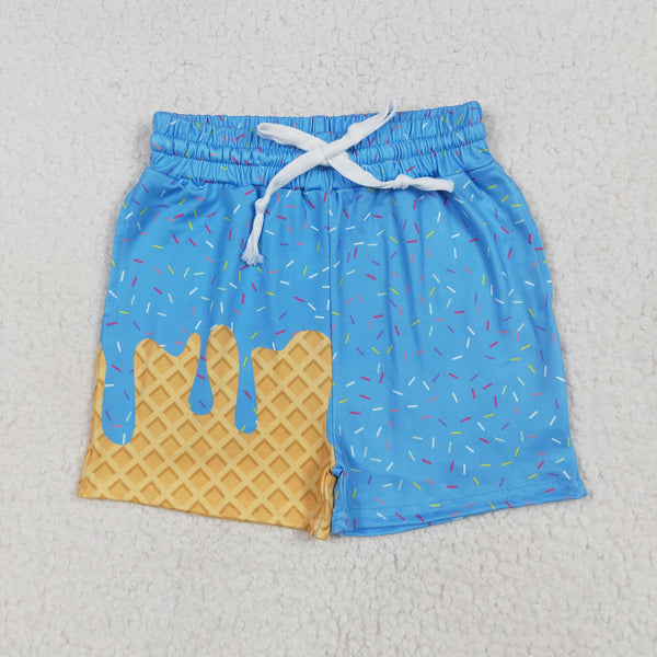 RTS toddler clothes matching clothing ice cream shorts baby summer clothes-2025.8.6