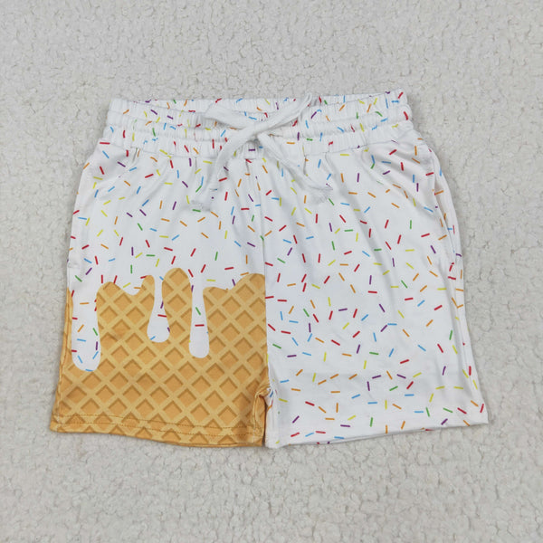 RTS toddler clothes matching clothing ice cream shorts baby summer clothes-2025.8.6