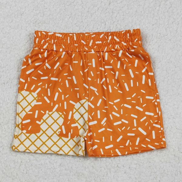 SS0639 RTS baby boy clothes ice cream print boy summer shorts