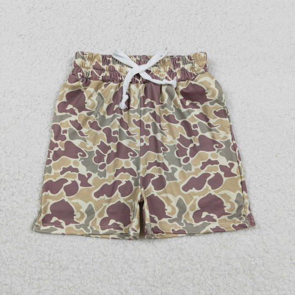 SS0696 RTS toddler clothes green camo kids boy summer shorts bottom