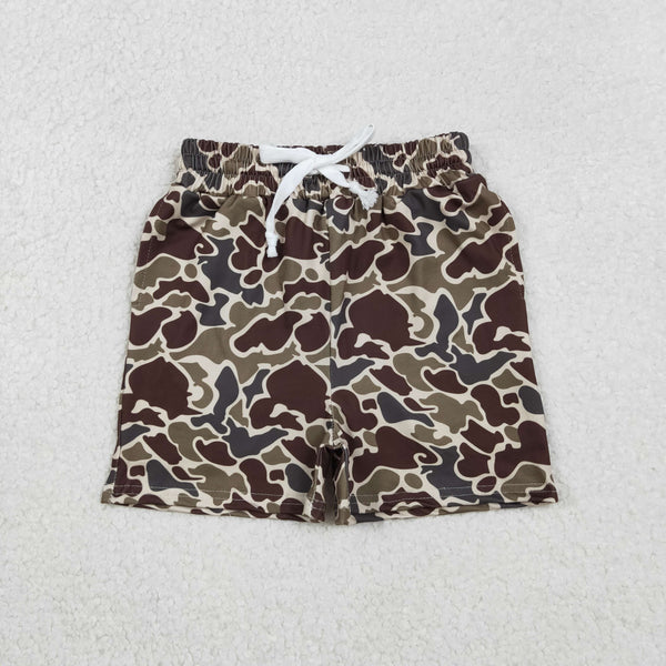 RTS  Matching clothing toddler clothes camo print shorts baby boy summer shorts-2026.3.23