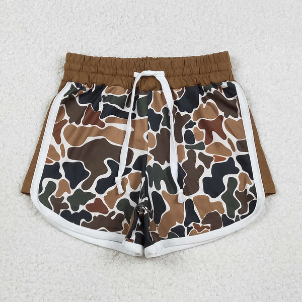 RTS SS0742  baby boy clothes camo print boy summer shorts