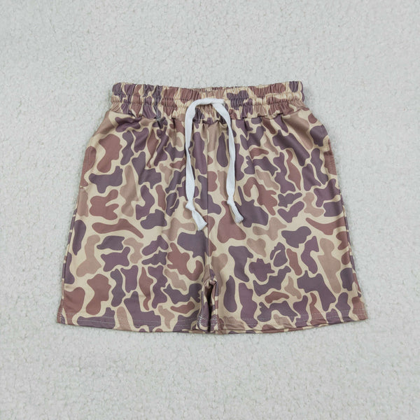 RTS  Matching clothing toddler clothes camo print shorts baby boy summer shorts-2026.3.23