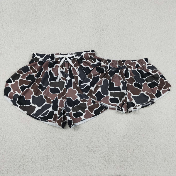 SS0768 RTS  adult clothes camo adult women summer yoga shorts sports clothes