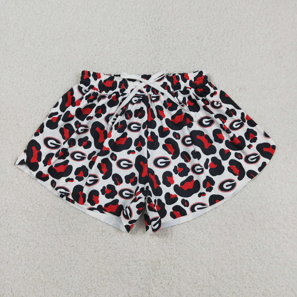SS0814 RTS baby girl clothes state camo print girl yoga summer shorts