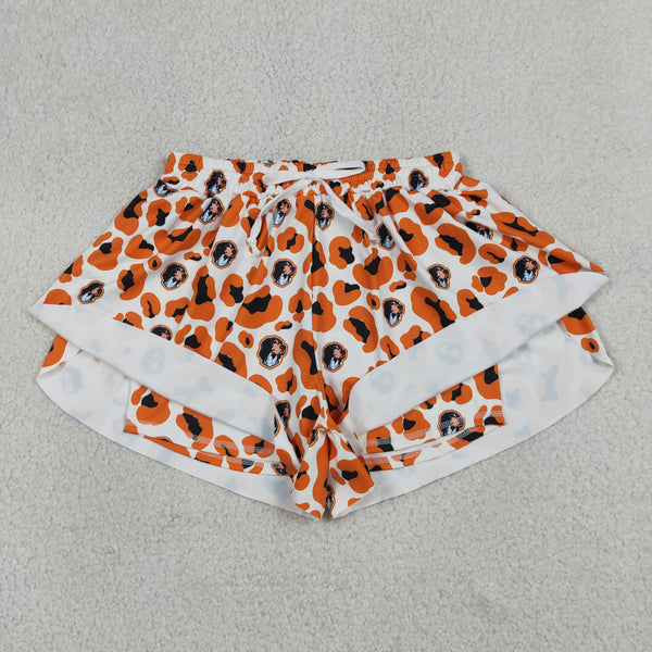 SS0806 RTS adult clothes state camo print adult women summer yoga shorts atheletic shorts