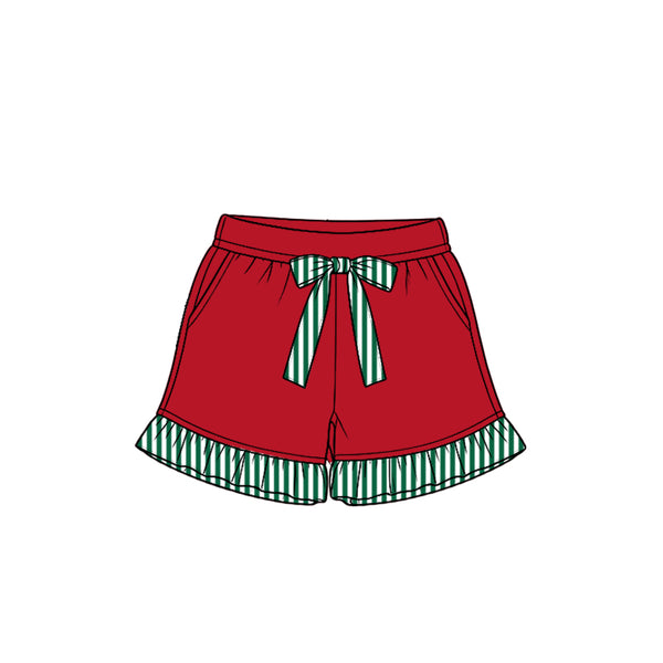 MOQ：5pcs GLS0217 pre-order  toddler girl clothes cotton girl winter shorts set 2026.8.15