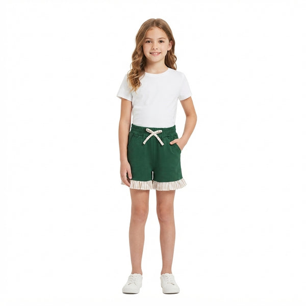 RTS SS0998 baby girl clothes solid print short pant