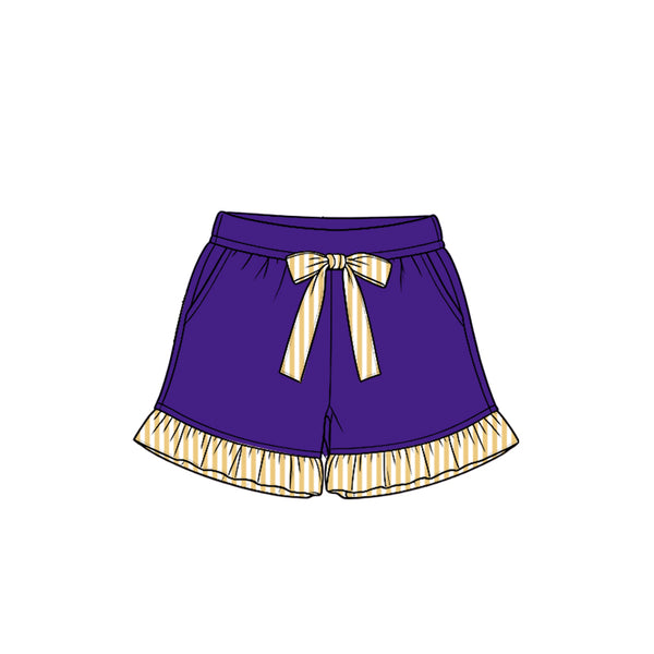 MOQ：5pcs GLS0219 pre-order  toddler girl clothes cotton girl winter shorts set 2026.8.15