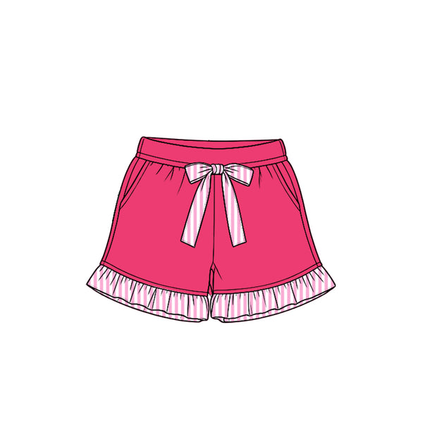 MOQ：5pcs GLS0221  pre-order  toddler girl clothes cotton girl winter shorts set 2026.8.15