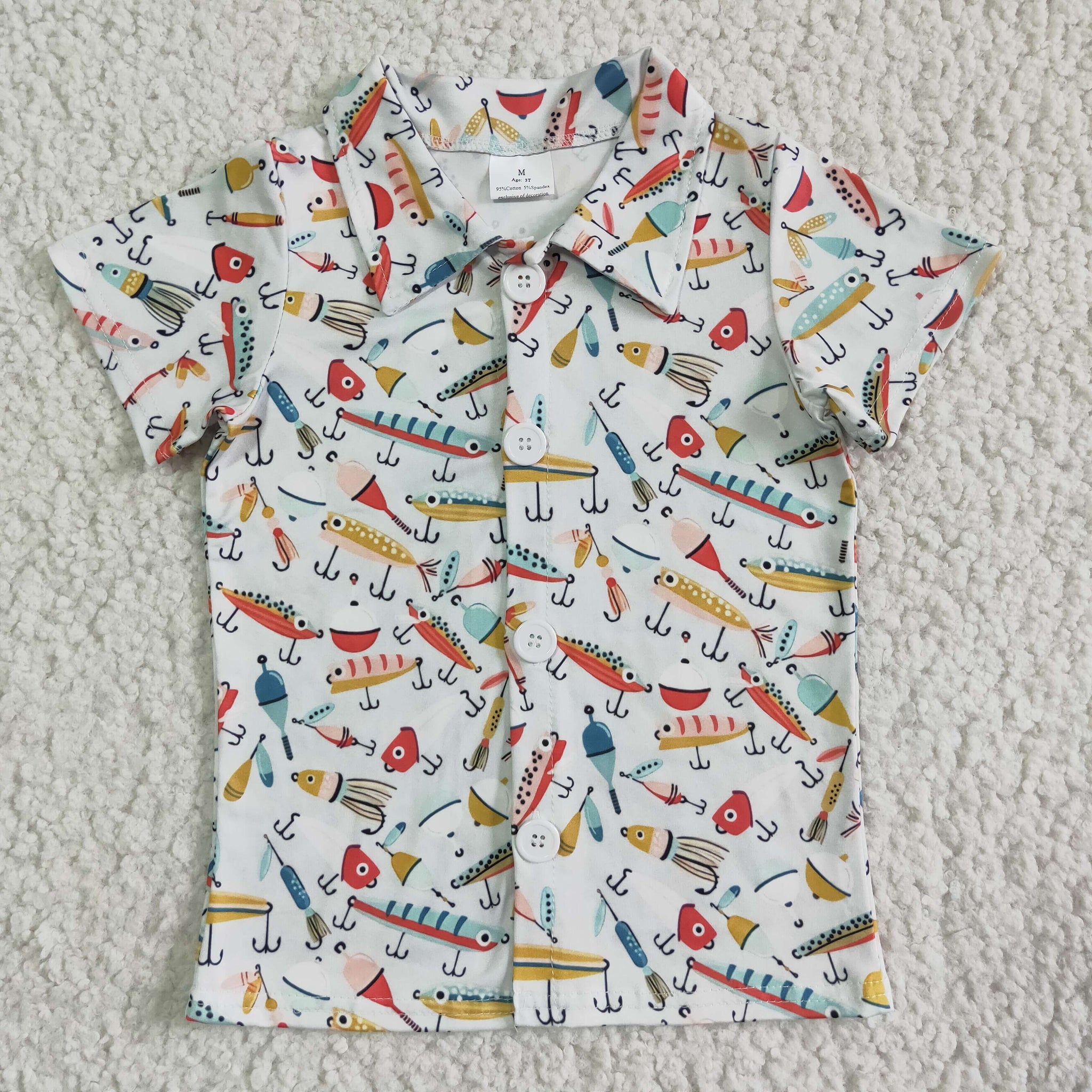 BT0013 boy summer fish tshirt