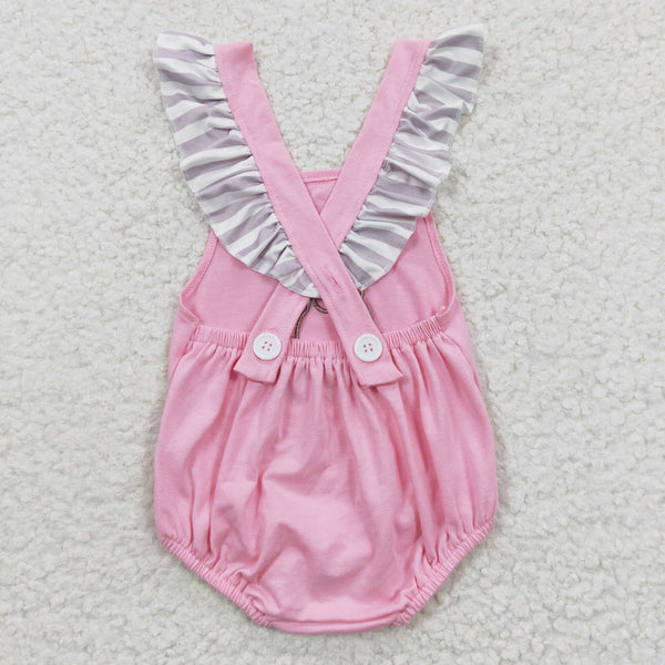 SR0303 baby clothes girls dog embroidery summer bubble