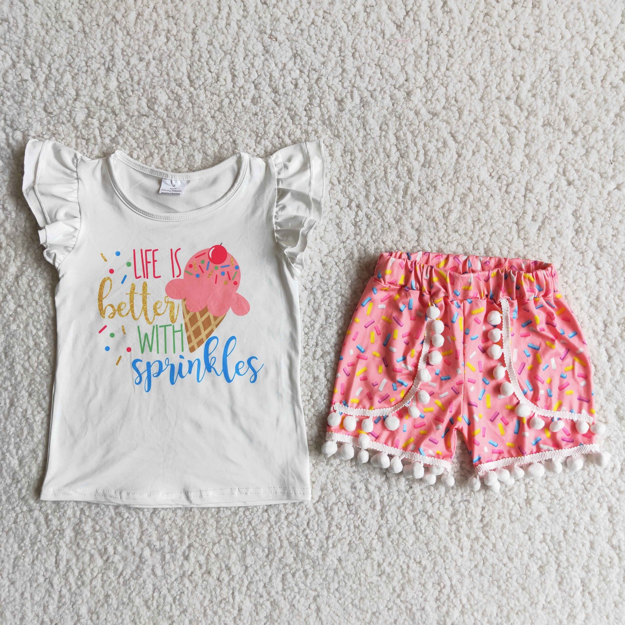 D13-20 baby girl clothes summer outfits-promotion $5.5 2024.4.27