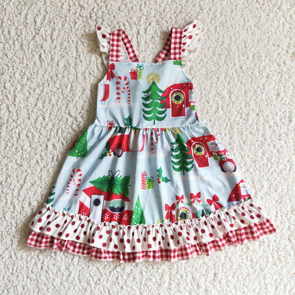 GSD0145 kids clothes girls christmas dress-promotion 2024.8.3 $5.5