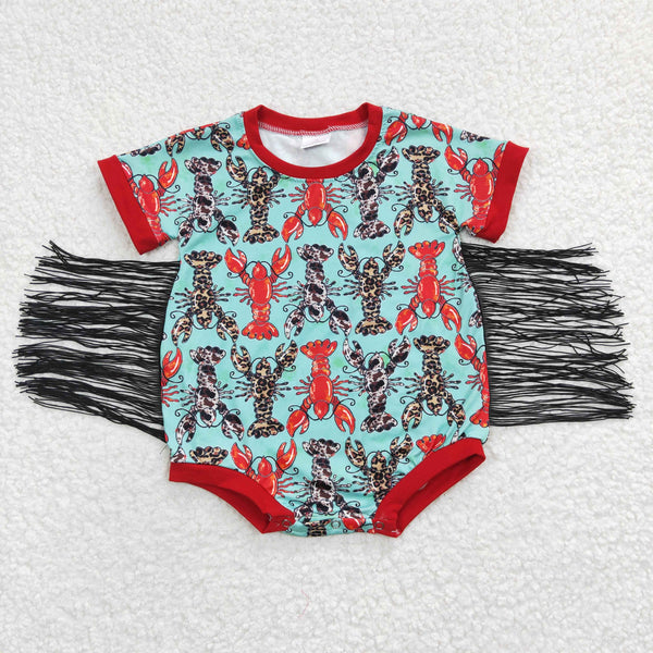 SR0136 baby girl clothes crawfish summer bubble-promotion $5.5 2026.3.28