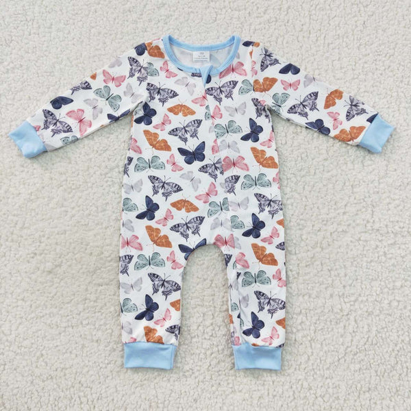 LR0521 baby girl clothes zipper winter romper