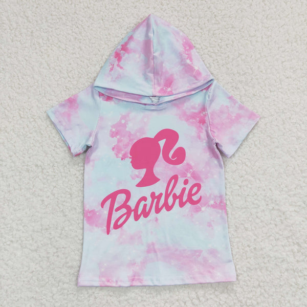 GT0153 baby girl clothes short sleeve hoodies tshirt