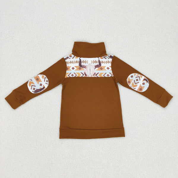 BT0348 toddler boy clothes boy cow winter top boy western shirt-promotion 2025.1.18 $4.5