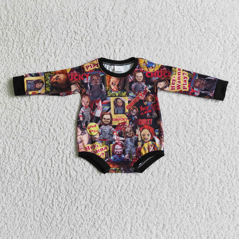 LR0106 baby clothes new born halloween baby girl long sleeve bubble