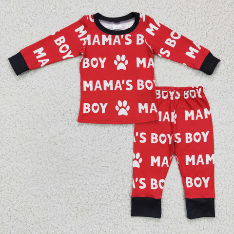 BLP0144 baby boy clothes mama's boy winter outfits-promotion 2024.11.30 $5.5