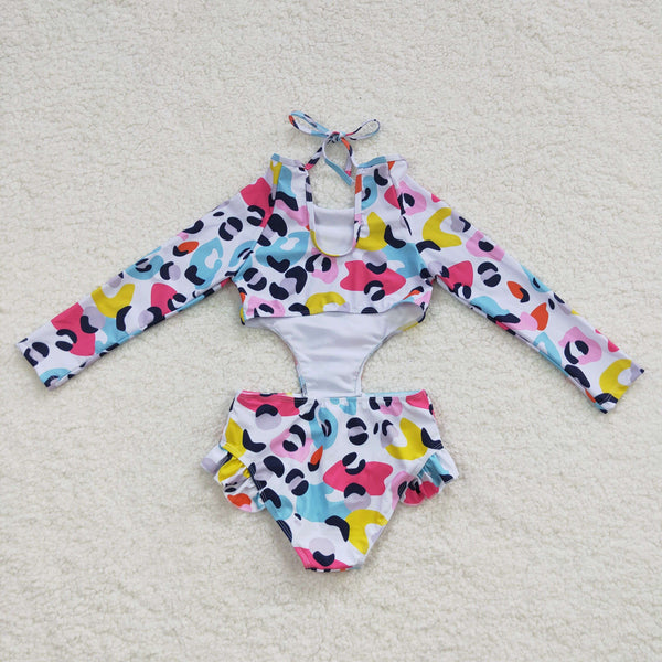 S0153 baby girl clothes girl swimsuit swimwear