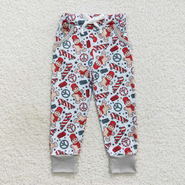 P0289 toddler boy clothes boy winter pant christmas bottom