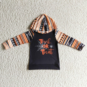 BT0067 halloween toddler clothes hoodies top