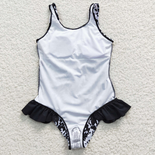 S0124 toddler girl clothes swimsuit summer swimwear