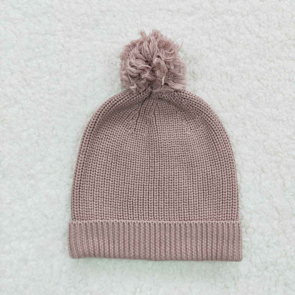 baby colorful knitted sweater hat
