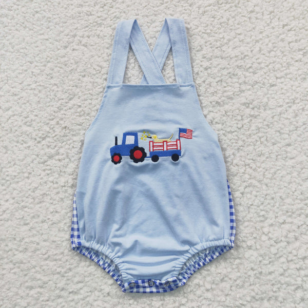 SR0273 baby boy clothes july 4th patriotic bubble