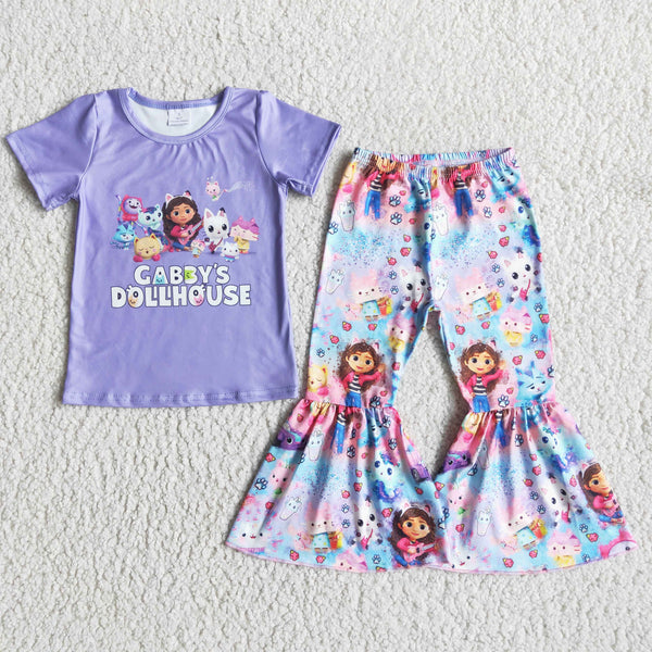 E5-13 baby girl clothes cartoon cat spring fall spring outfit-promotion 6.1 $2.99