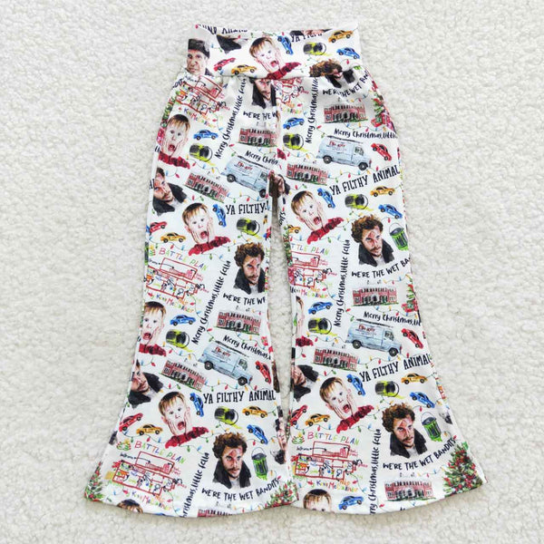 P0235 toddler girl bell bottom girl bell pant girl flare pant