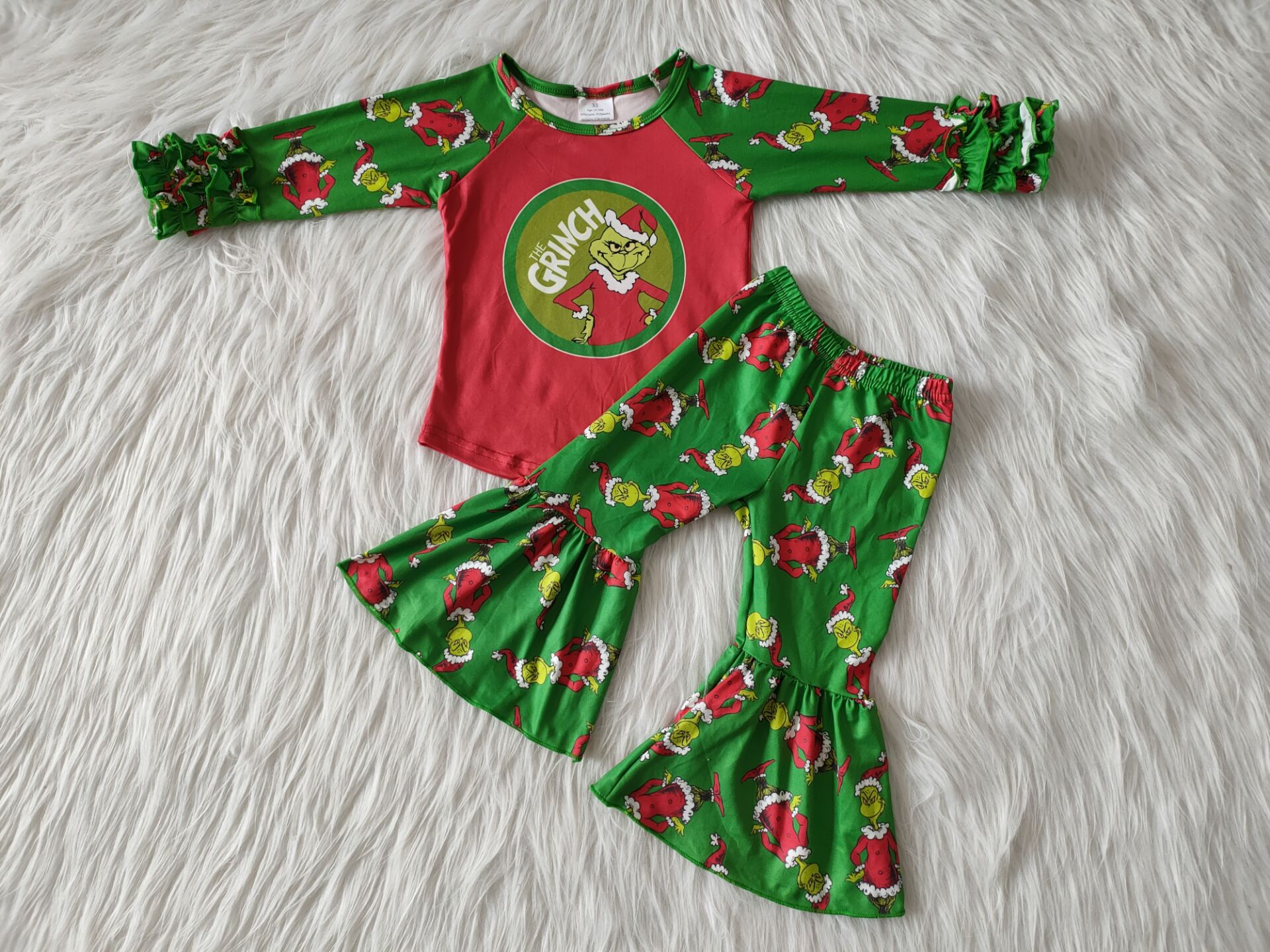 6 A13-20 toddler girl clothes cartoon girl christmas outfit - -promotion 2024.11.16 $2.99