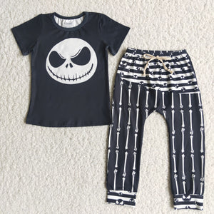 A0-15 black kids clothes boys halloween boutique kids clothing-promotion 2023.9.11