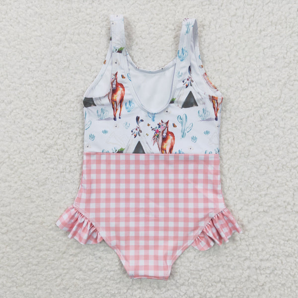 S0118 baby girl clothes summer swimsuit swimwear