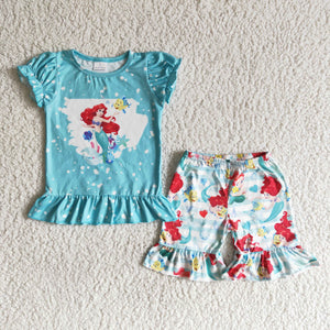 B17-25 kids clothing summer  short sleeve set-promotion 2024.5.3 $5.5