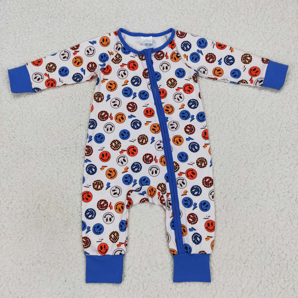 LR0721 baby boy clothes smile boy winter romper
