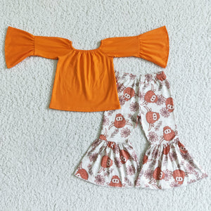 GLP0009 girl orange winter long sleeve outfits-promotion 2024.10. 12 $5.5