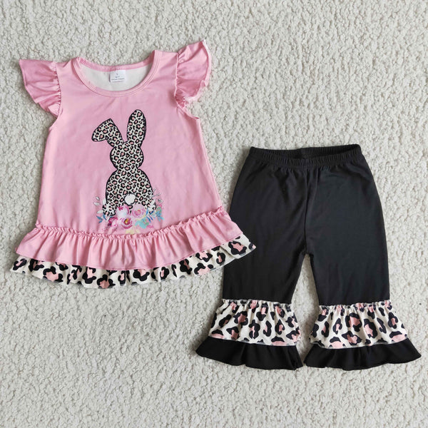 E6-17 toddler girl clothes bunny easter outfit-promotion 2024.1.20