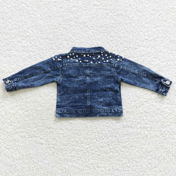 GT0175 baby girl clothes denim jackets winter coats