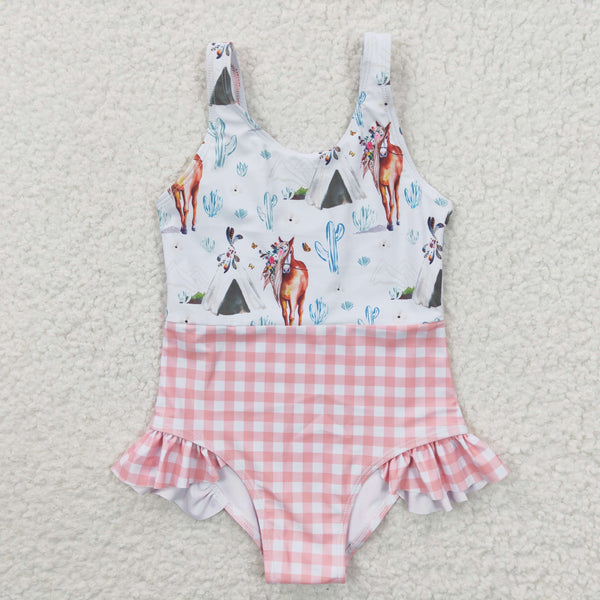 S0118 baby girl clothes summer swimsuit swimwear