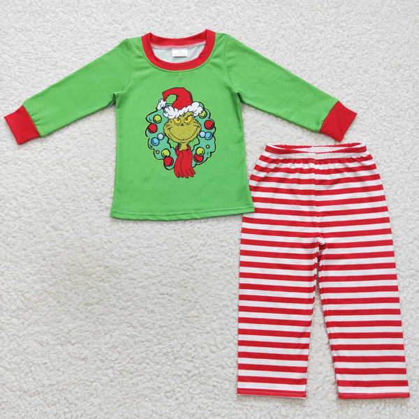 BLP0289 toddler boy clothes winter christmas outfit