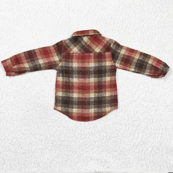 BT0191 toddler clothes pocket shirt