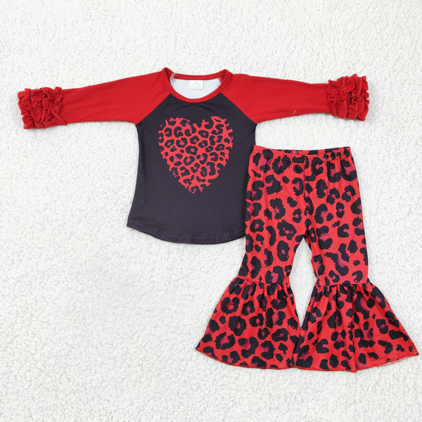 GLP0390 baby girl clothes valentines day outfits