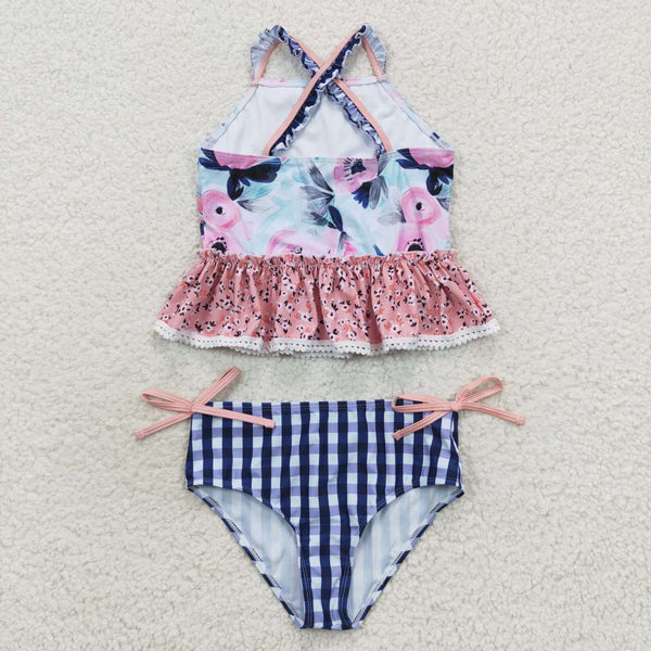 S0158  baby girl clothes girl swimsuit swimwear