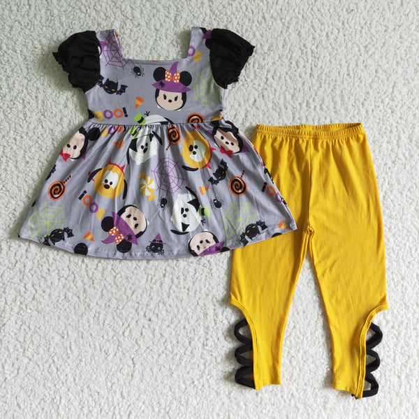 GSPO0157 baby girl outfit set girl halloween set