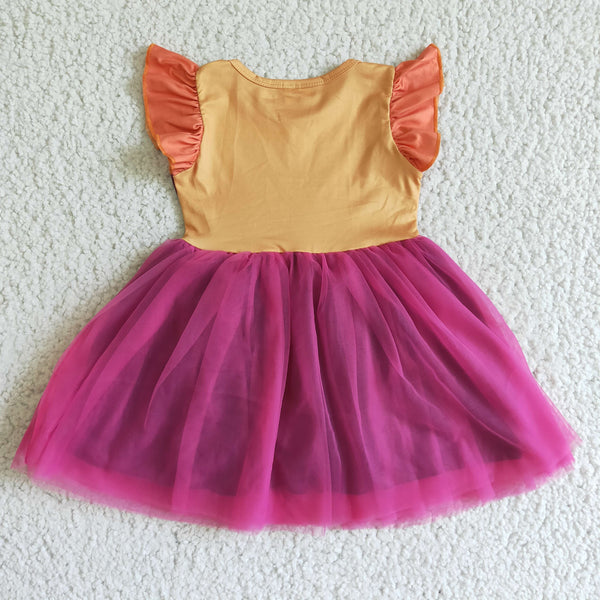 GSD0127 girl summer clothes tulle dress-promotion 2024.7.20 $5.5