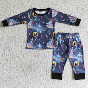 BLP0020 boy halloween set pajamas -promotion 2024.9.21 $5.5