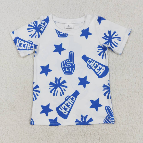 GT0941 RTS Kids clothes cheer girls summer top tshirt